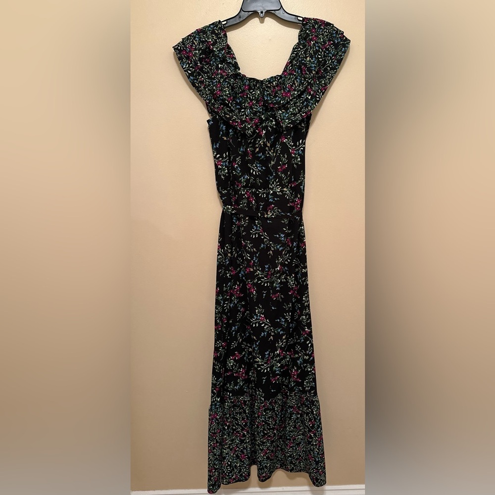 Lauren by Ralph Lauren Women's Off-The-Shoulder Maxidress - Size 14
